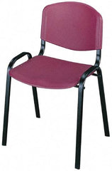 Safco - Burgundy Stackinging Chair - 21 Inch Wide x 18 Inch Deep x 7 Inch High - Caliber Tooling