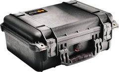 Pelican Products, Inc. - 13" Wide x 6-53/64" High, Clamshell Hard Case - Black, Polypropylene - Caliber Tooling