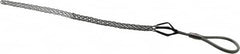 Woodhead Electrical - Flexible Eye, Closed Mesh, Steel Wire Pulling Grip - 12" Mesh, 0.37 to 0.49" Cable Diam - Caliber Tooling