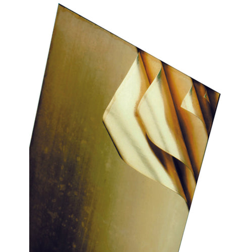 .021X8X24 LAMINATED BRASS - Exact Industrial Supply