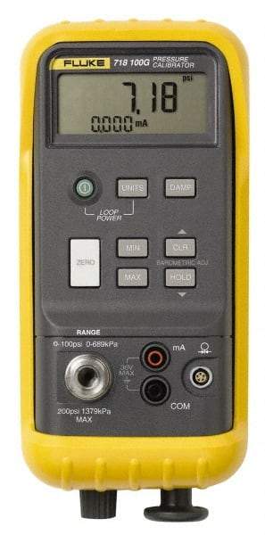 Fluke - 24 mA, Calibrator - 100 psi, 3 Year Warranty - Caliber Tooling