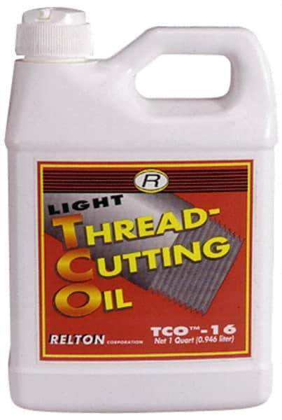 Relton - TCO-14, 55 Gal Drum Tapping Fluid - Straight Oil, For Thread Smoothing - Caliber Tooling