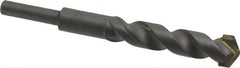 Relton - 1/2" Diam, Straight Shank, Carbide-Tipped Rotary & Hammer Drill Bit - Caliber Tooling