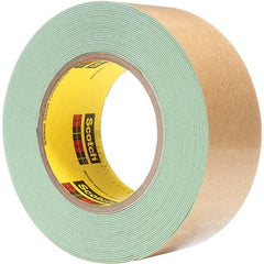 Impact Stripping Tape: 30″ Wide, 10 yd Long, 33 mil Thick, Green Rubber, Acrylic Adhesive, 25 lb/in Tensile Strength