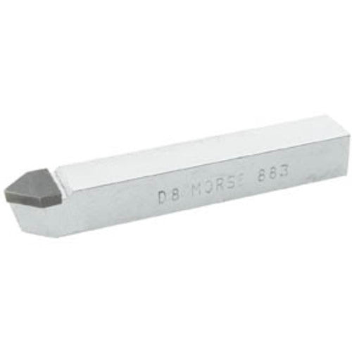 ‎D5 C2 Grade Brazed Tool Bit - 5/16 × 5/16 × 2-1/4″ OAL - Morse Cutting Tools List #4141 Series/List #4141 - Caliber Tooling