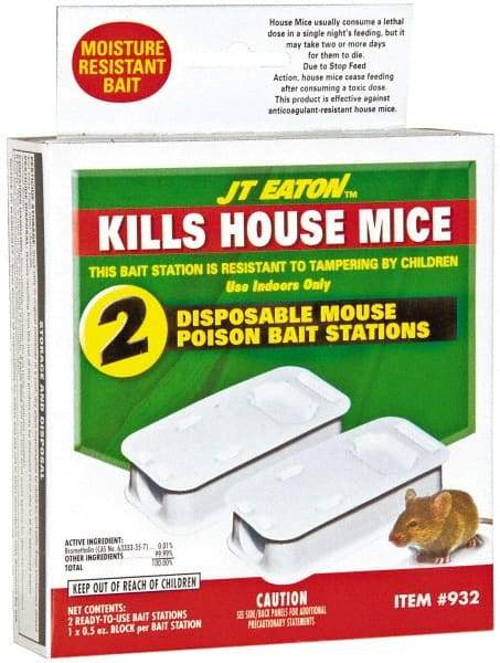 J.T. Eaton - 0.5 oz Plastic Bait Holder - Targets Mice - Caliber Tooling