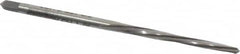 Alvord Polk - #6/0 Pin, 0.081" Diam, 0.0611" Small End, 0.0938" Diam Straight Shank, 15/16" Flute, Taper Pin Reamer - Caliber Tooling