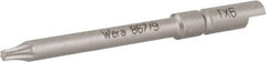 Wera - 4mm Drive Precision Torx Precision Bit - Caliber Tooling