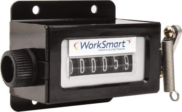 Value Collection - 6 Digit Mechanical Display Stroke Counter - Manual Reset - Caliber Tooling