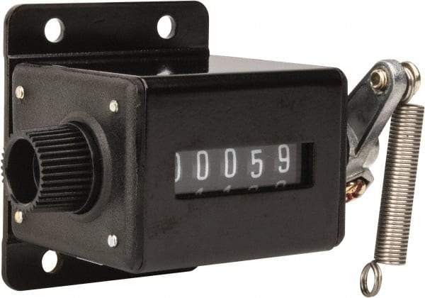 Value Collection - 5 Digit Mechanical Display Stroke Counter - Manual Reset - Caliber Tooling