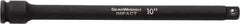 GearWrench - 3/4" Drive Standard Socket Extension - 10" OAL, Black Finish - Caliber Tooling