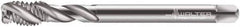 Walter-Prototyp - M36x4.00 Metric 4 Flute 6H Modified Bottoming Spiral Flute Tap - Cobalt, Bright Finish, 200mm OAL, Right Hand Flute, Right Hand Thread, Series 7056770 - Caliber Tooling