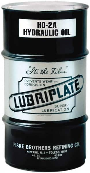 Lubriplate - 16 Gal Drum, Mineral Hydraulic Oil - SAE 30, ISO 100, 94.38 cSt at 40, 11 cSt at 100°C - Caliber Tooling