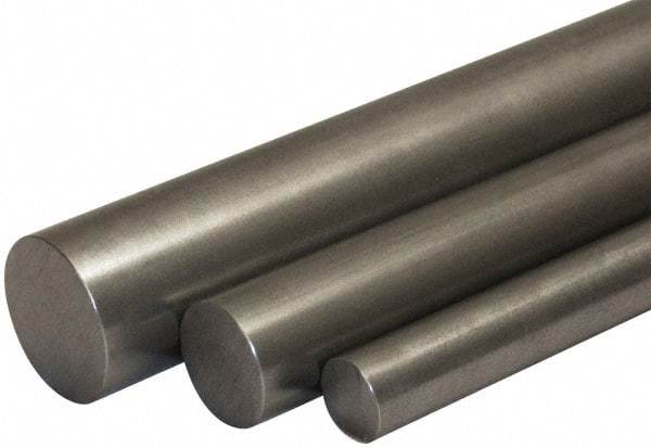 Value Collection - 10" Diam x 3' Long, 1018 Steel Round Rod - Cold Finish, Mill, Low Carbon Steel - Caliber Tooling