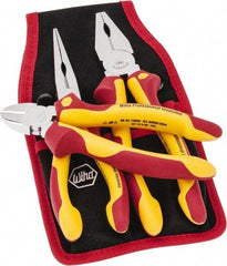 Wiha - 3 Piece Insulated Hand Tool Set - Comes in Belt Pack - Caliber Tooling