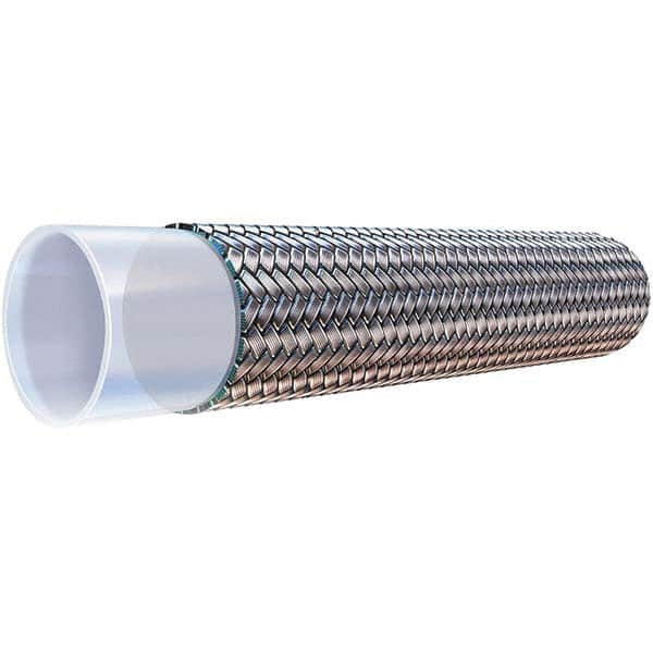 Parker - 1/4" ID x 3/8" OD, 3,000 psi Work Pressure Hydraulic Hose - 3" Radius, PTFE, -100°F to 450°F - Caliber Tooling