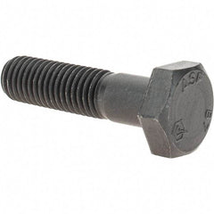 Value Collection - 5/8-11 Thread, 2-1/2" Length Under Head, Hex Head Bolt - Grade B7 Alloy Steel, Uncoated - Caliber Tooling