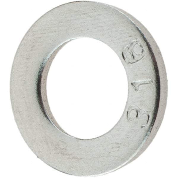 Value Collection - M6 Screw, Grade 316 Stainless Steel Standard Flat Washer - 6.4mm ID x 12mm OD, Plain Finish - Caliber Tooling