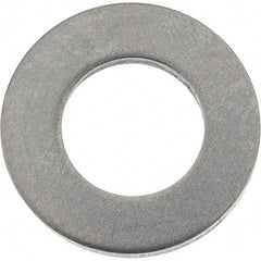 Value Collection - M10 Screw, Steel Standard Flat Washer - 10.5mm ID x 20mm OD, 2mm Thick, Zinc-Plated Finish - Caliber Tooling