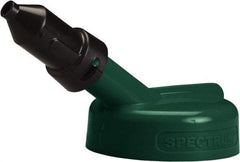 Trico - 4 Gal Capacity Polyethylene Oil Storage System - 1/2" Tip OD, 7" Straight Spout, Dark Green - Caliber Tooling