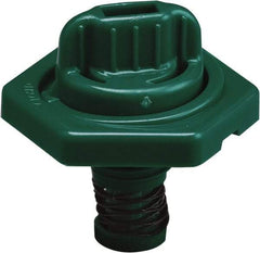 Trico - 4 Gal Capacity Polyethylene Oil Storage System - 7" Straight Spout, Dark Green - Caliber Tooling