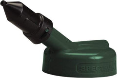 Trico - 4 Gal Capacity Polyethylene Oil Storage System - 1/4" Tip OD, 7" Straight Spout, Dark Green - Caliber Tooling