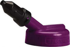 Trico - 4 Gal Capacity Polyethylene Oil Storage System - 1/2" Tip OD, 7" Straight Spout, Purple - Caliber Tooling