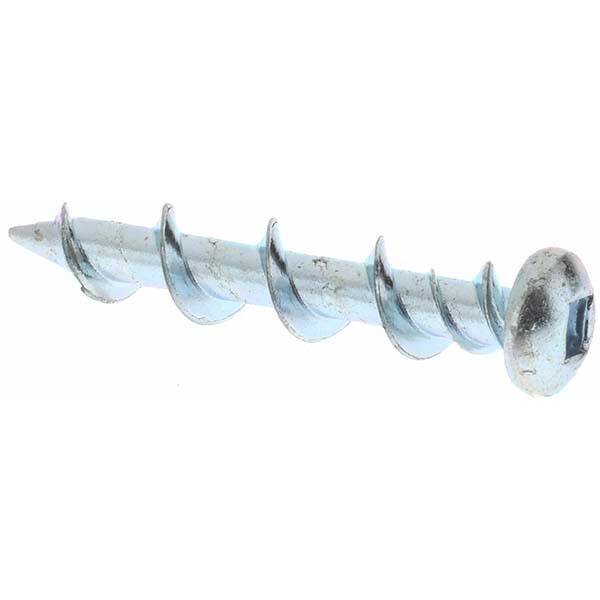 Value Collection - 1/4", 1-1/4" Length Under Head, Robertson Drive Pan Head, Steel Drywall Screws - Caliber Tooling