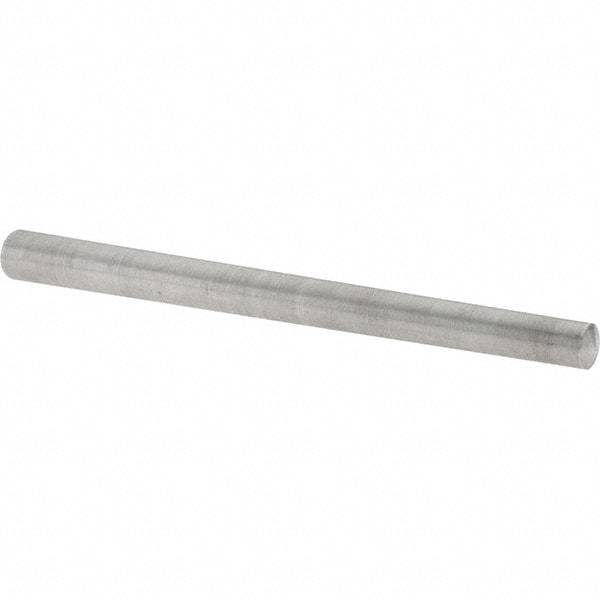 Value Collection - Size 8, 0.3672" Small End Diam, 0.492" Large End Diam, Uncoated Steel Taper Pin - Grade C-12L14, 6" OAL, 6 Pin Length - Caliber Tooling