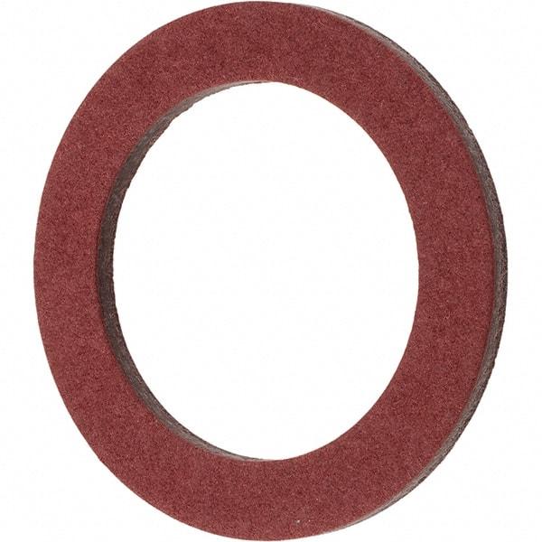 Value Collection - Vulcanized Fibre Standard Flat Washer - 1" ID x 1-7/16" OD, 0.093" Thick, Plain Finish - Caliber Tooling