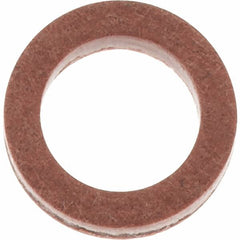 Value Collection - Vulcanized Fibre Standard Flat Washer - 0.187" ID x 0.281" OD, 0.062" Thick, Plain Finish - Caliber Tooling