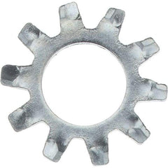 Value Collection - #10 Screw, Steel External Tooth Lock Washer - Zinc-Plated, Grade 2 - Caliber Tooling