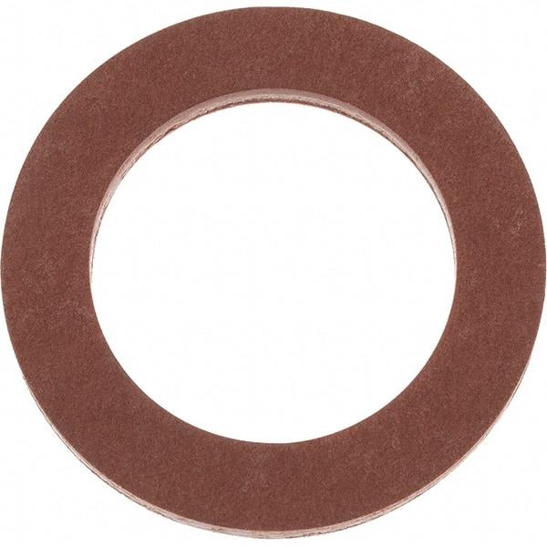 Value Collection - Vulcanized Fibre Standard Flat Washer - 7/8" ID x 1-5/16" OD, 0.093" Thick, Plain Finish - Caliber Tooling