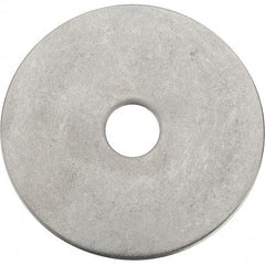 Value Collection - 3/8" Screw, Grade 18-8 Stainless Steel Fender Flat Washer - 25/64" ID x 2" OD - Caliber Tooling