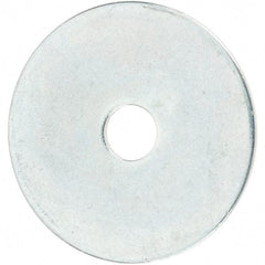 Value Collection - Steel Fender Flat Washer - 5/32" ID x 3/4" OD, 0.0312" Thick, Zinc-Plated Finish - Caliber Tooling