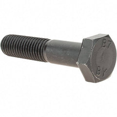 Value Collection - 5/8-11 Thread, 3" Length Under Head, Hex Head Bolt - Grade B7 Alloy Steel, Uncoated - Caliber Tooling