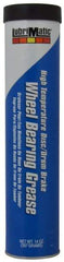 LubriMatic - 14 oz Cartridge Polyurea High Temperature Grease - Blue, High Temperature, 520°F Max Temp, NLGIG 2, - Caliber Tooling