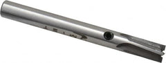 Made in USA - 1/4" Diam, 1/4" Shank, Diam, 4 Flutes, Straight Shank, Interchangeable Pilot Counterbore - Caliber Tooling