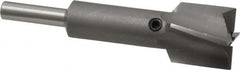 Made in USA - 13/16" Diam, 1/4" Shank, Diam, 4 Flutes, Straight Shank, Interchangeable Pilot Counterbore - Caliber Tooling