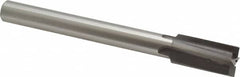 Made in USA - 21/32" Diam, 1/2" Shank, Diam, 4 Flutes, Straight Shank, Interchangeable Pilot Counterbore - Caliber Tooling