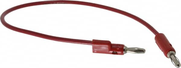 Pomona - Red Electrical Test Equipment Banana Plug - Use with 1581, 2854 Banana Plugs, Standard Banana Plugs - Caliber Tooling