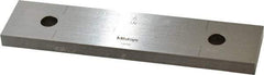 Mitutoyo - 6" Rectangular Steel Gage Block - Accuracy Grade 0, Includes Certificate of Inspection - Caliber Tooling