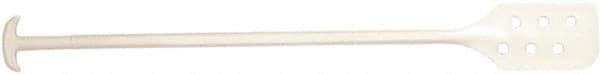 Remco - White Polypropylene Mixing Paddle with Holes - 52" Overall Length - Caliber Tooling