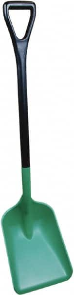 Remco - 13-7/8" High Square Plastic Shovel - 30-7/8" Long D-Grip Handle - Caliber Tooling