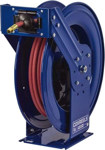 CoxReels - 75' Spring Retractable Hose Reel - 300 psi, Hose Included - Caliber Tooling