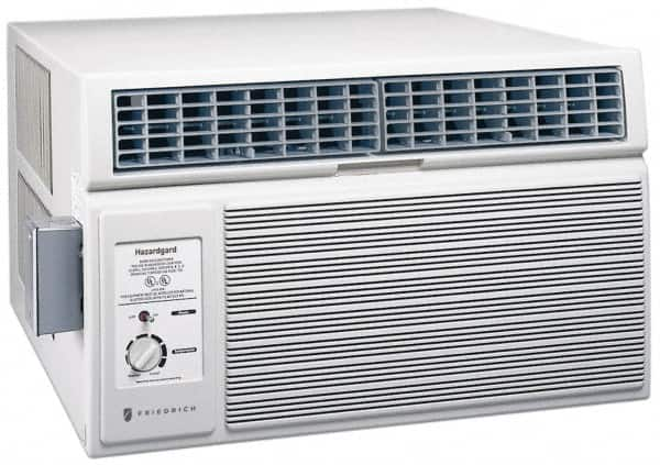 Friedrich - 14,500/14,000 BTU, 230/208 Volt Window Air Conditioner - 6.9/7.4 Amp Rating, 9.7 EER Rating, 15 Min Circuit Amperage, 25" Wide x 27-3/8" Deep x 15" High - Caliber Tooling