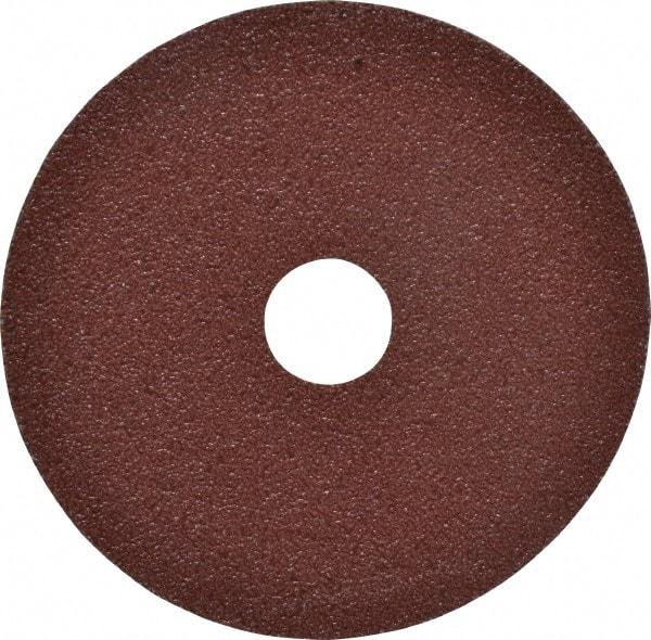 3M - 4-1/2" Diam 7/8" Hole 60 Grit Fiber Disc - Medium Grade, Ceramic, 13,300 Max RPM, Series 982C - Caliber Tooling