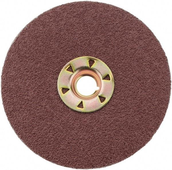 3M - 4-1/2" Diam 5/8-11 Threaded Hole 60 Grit Fiber Disc - Medium Grade, Ceramic, 13,300 Max RPM, Series 982C - Caliber Tooling