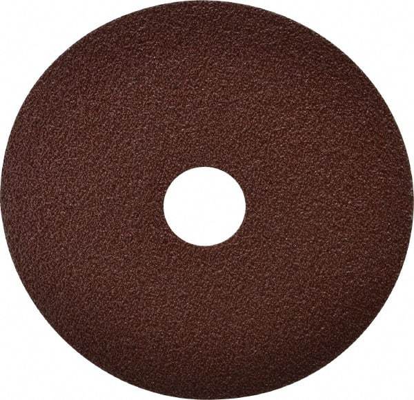 3M - 4-1/2" Diam 7/8" Hole 80 Grit Fiber Disc - Medium Grade, Ceramic, 13,300 Max RPM, Series 982C - Caliber Tooling