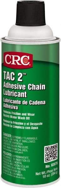 CRC - 16 oz Aerosol Adhesive Chain & Cable Lubricant - Blue, 350°F - Caliber Tooling